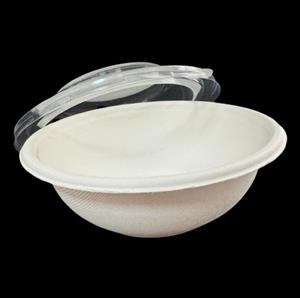 Bagasse 930 ml Bowl with Lid