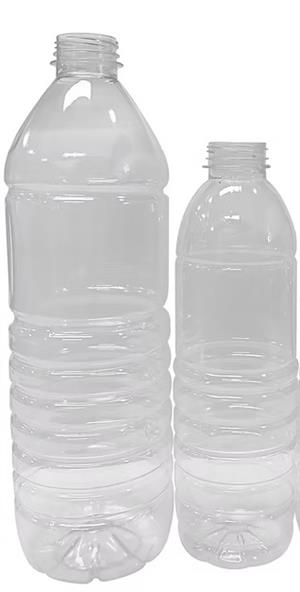 Empty Bottle Clear with Lid