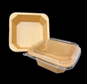 Kraft Octagonal Bowl 500ml, 700ml, 1000ml