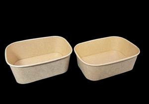 Kraft Rectangular Food Tub 750 & 880 ml