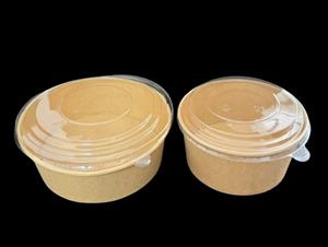 Kraft Salad Bowl 1000 ml & 1300 ml with Pet Lid