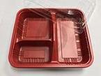 Bento Box 3 division with Lid -800ml