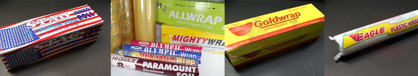 Aluminum Foil & Polyvinyl Wrap